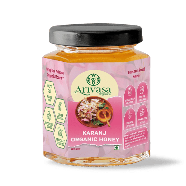 Karanj Organic Honey | Pure, Natarual &  Lab-Tested – 100 gms