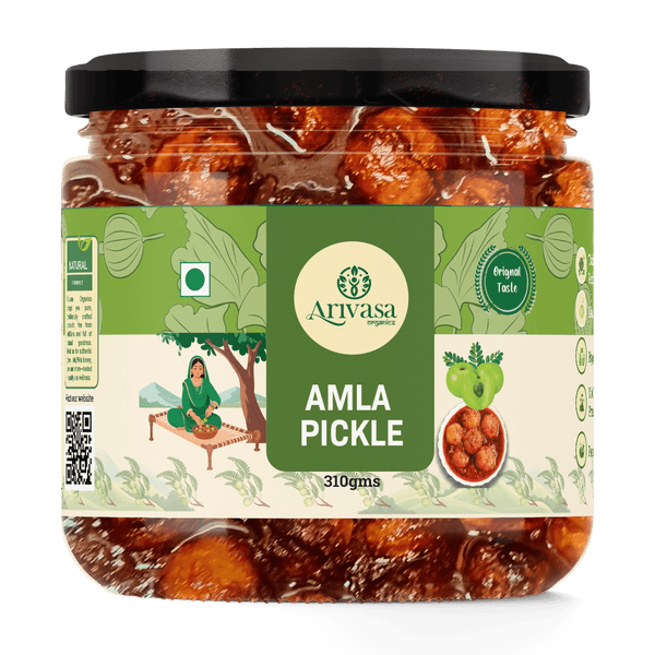 Amla Achar | Handmade Indian Gooseberry Pickle | Traditional Taste – 310 Gms