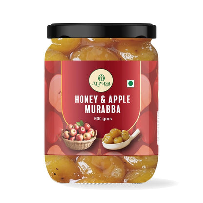 Arivasa Organics Apple Honey Murraba - Arivasa Organics - 500 gms - 