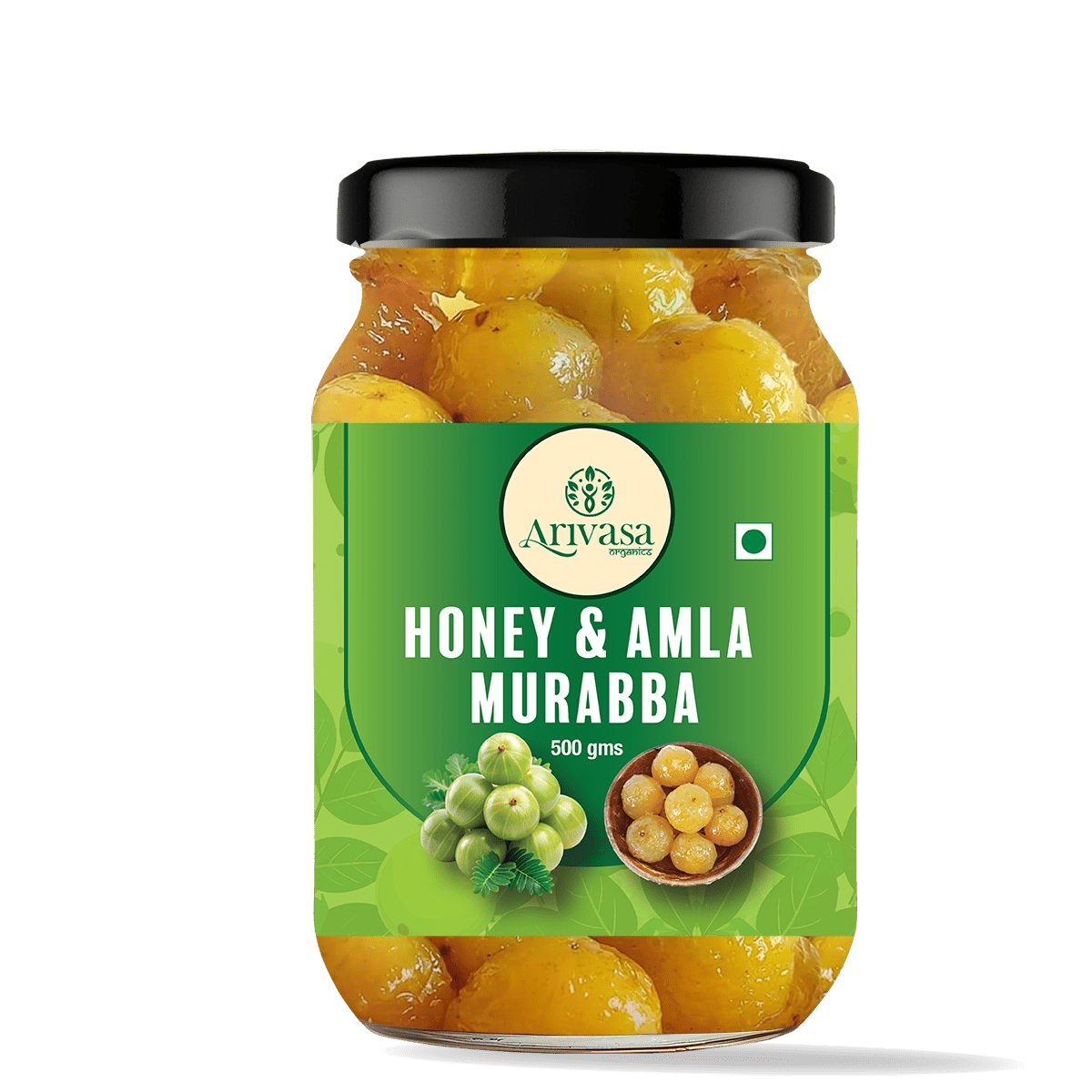 Arivasa Organics Amla Murraba | Honey - Sweetened & Handmade - Arivasa Organics - 500 gms - 