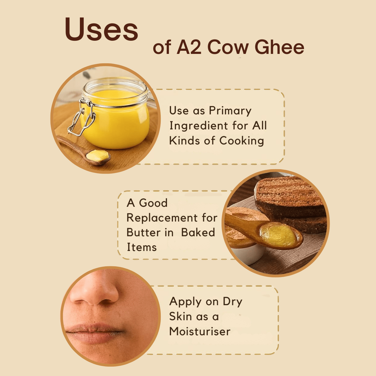 A2 BILONA COW GHEE <span>Fresh From Farms in Tamil Nadu | Bilona Churned | A2-Verified Milk from Desi Cows | 70+ Quality Checks</span> - My Store-Size--