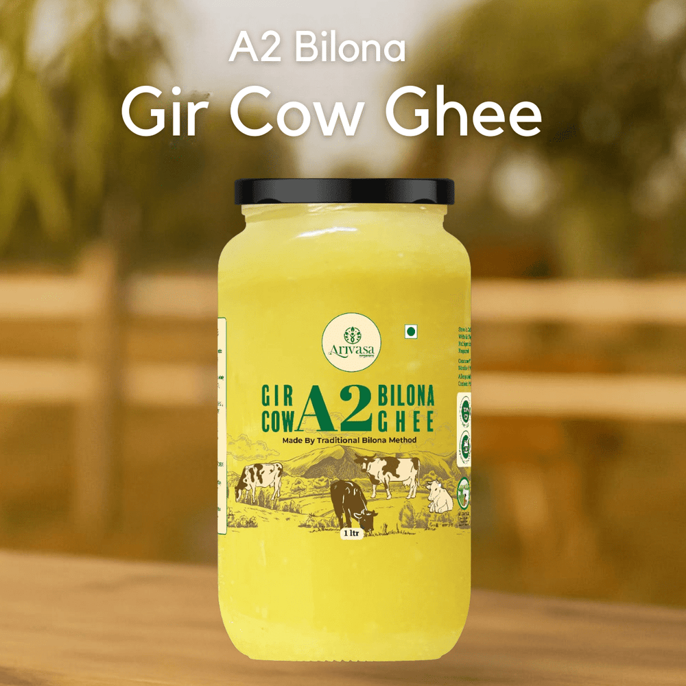 A2 BILONA COW GHEE <span>Fresh From Farms in Tamil Nadu | Bilona Churned | A2-Verified Milk from Desi Cows | 70+ Quality Checks</span> - My Store-Size--
