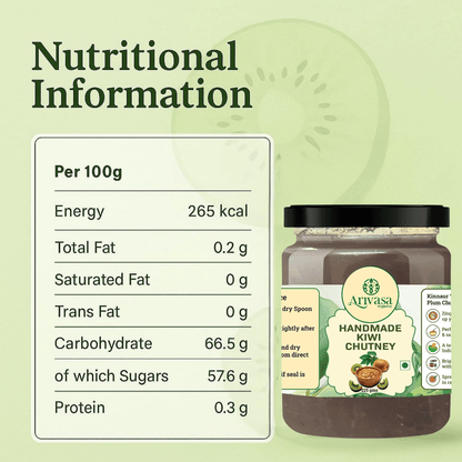 HANDMADE KIWI CHUTNEY - My Store - 225 gms - 