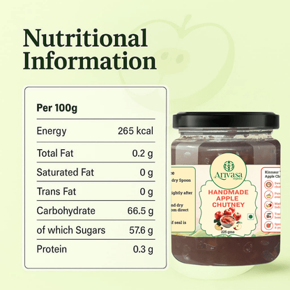 HANDMADE APPLE CHUTNEY - My Store - 225 gms - 
