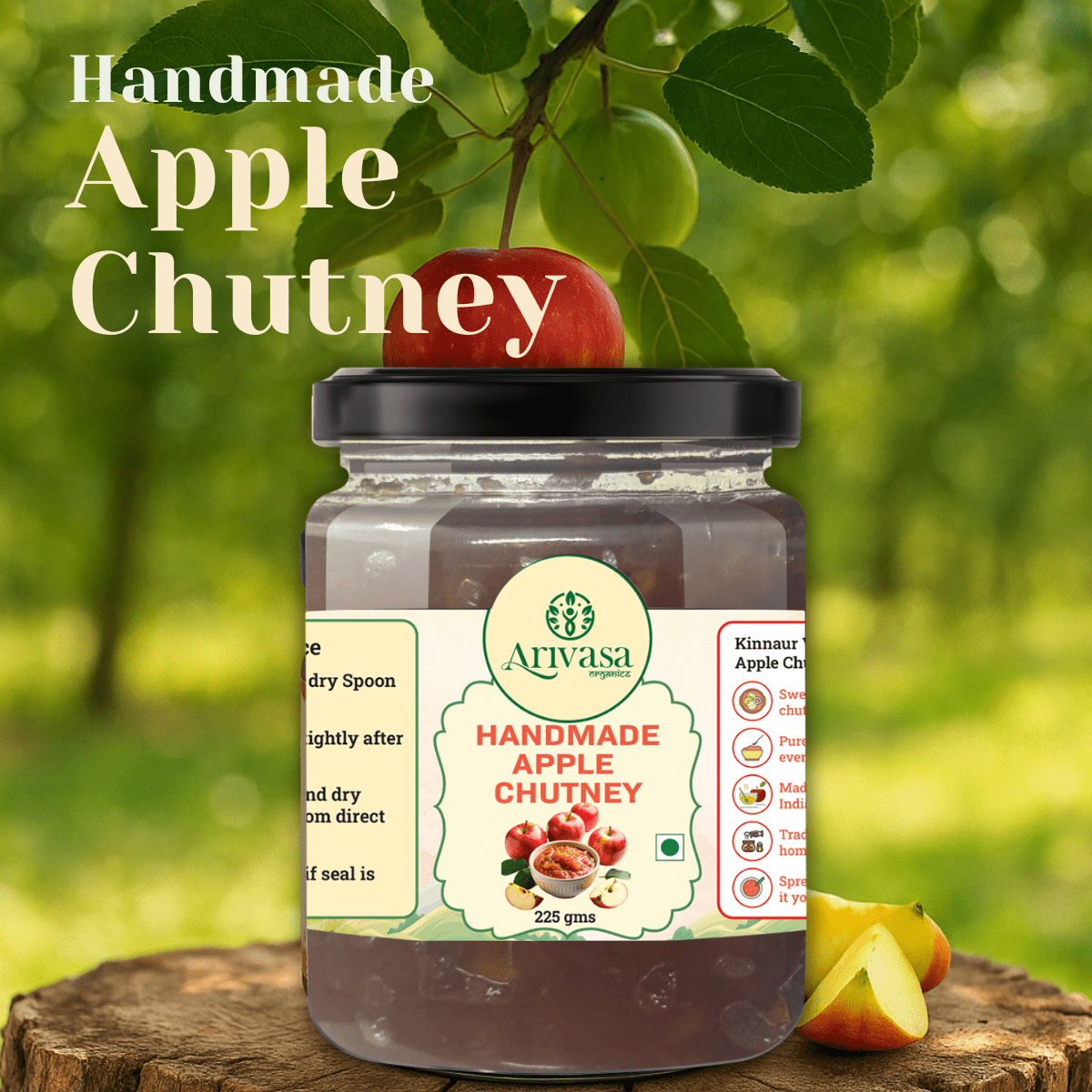 HANDMADE APPLE CHUTNEY - My Store - 225 gms - 