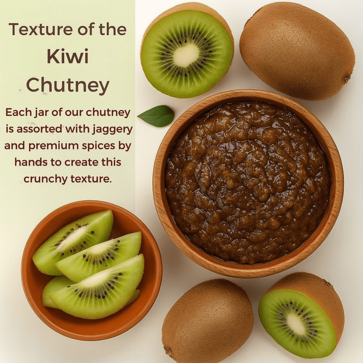 HANDMADE KIWI CHUTNEY - My Store - 225 gms - 