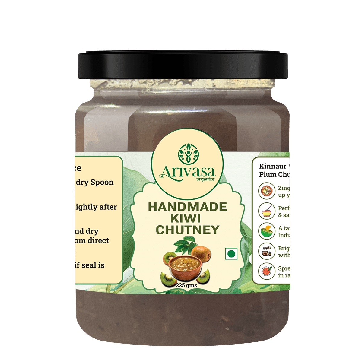 HANDMADE KIWI CHUTNEY - My Store - 225 gms - 