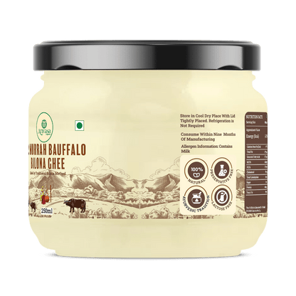 A2 MURRAH BUFFALO BILONA GHEE - My Store - 250 Gms - 