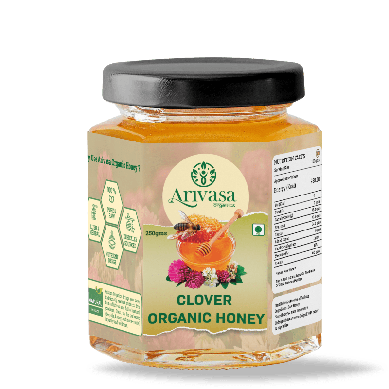 CLOVER ORGANIC HONEY - My Store - 250 gms - 