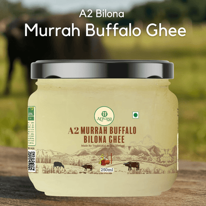 A2 MURRAH BUFFALO BILONA GHEE - My Store - 250 Gms - 