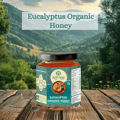 Arivasa Organics Eucalyptus Organic Honey | Pure, Raw & Herbal - Arivasa Organics-Size--