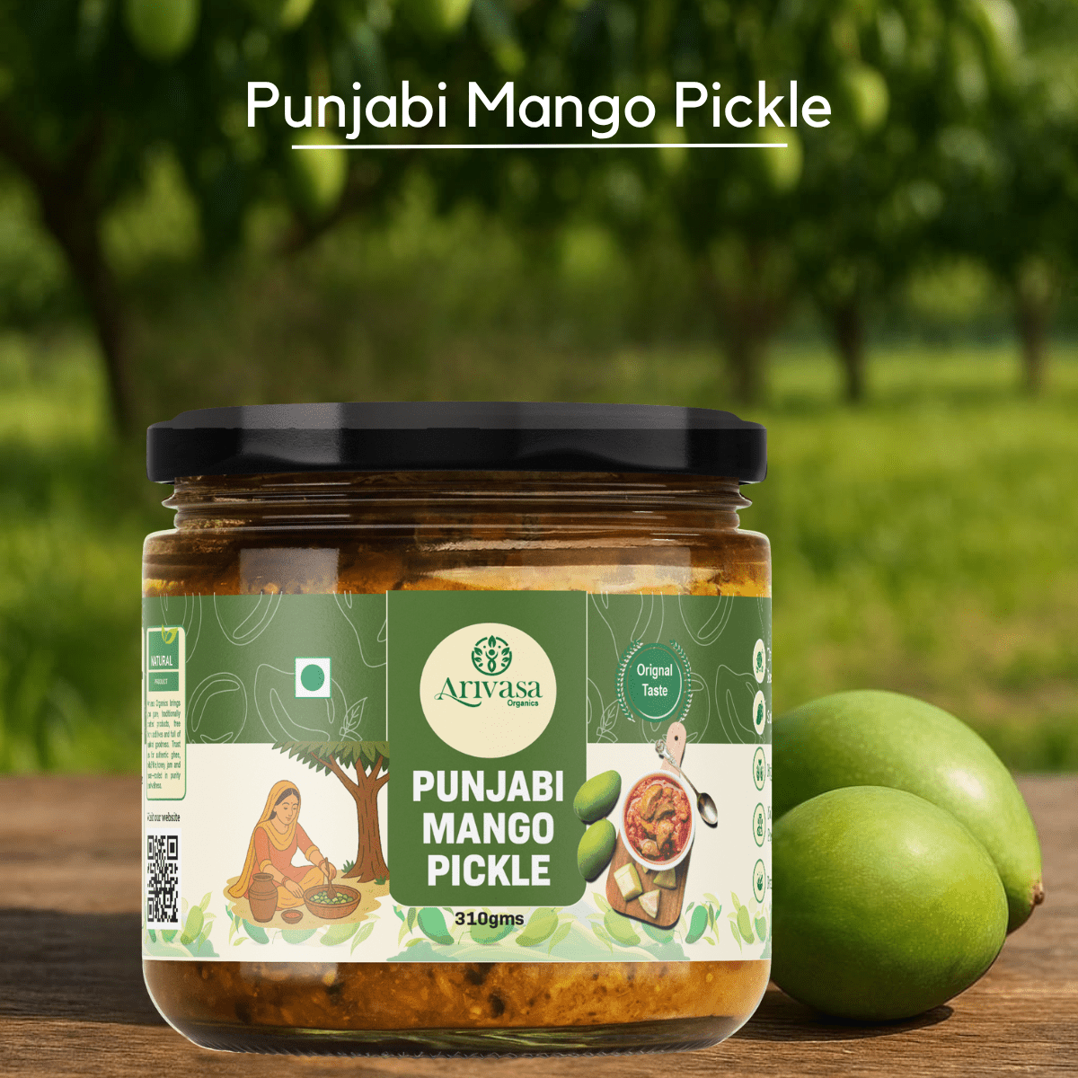 PUNJABI MANGO PICKLE - My Store - 310 gm - 