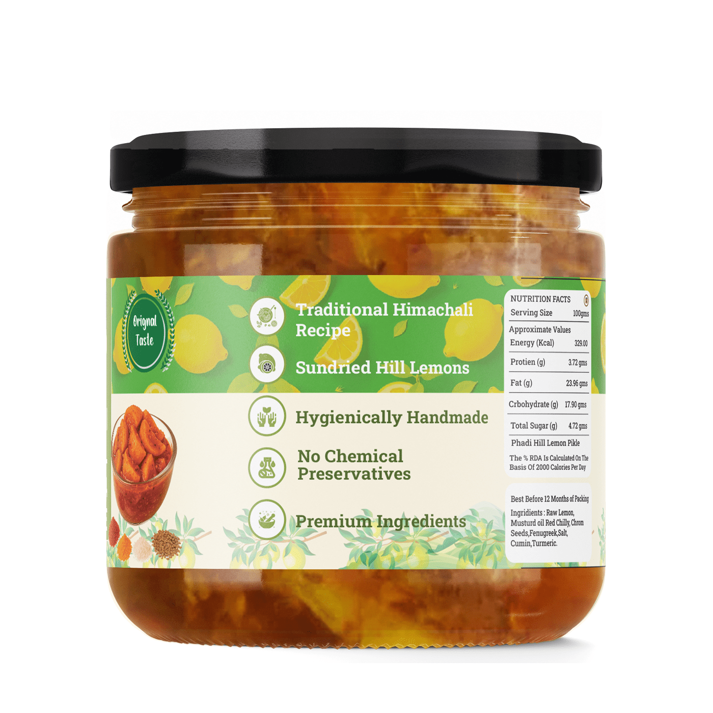 PAHADI GALGAL KHATTA PICKLE - My Store - 310 gm - 