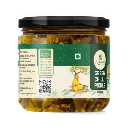 GREEN CHILLI PICKLE - My Store - 310 gm - 
