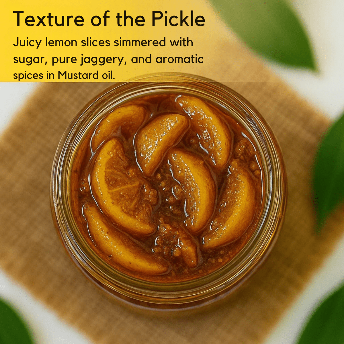 SWEET LEMON PICKLE - My Store - 310 gm - 