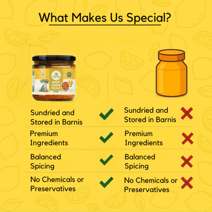 SWEET LEMON PICKLE - My Store - 310 gm - 