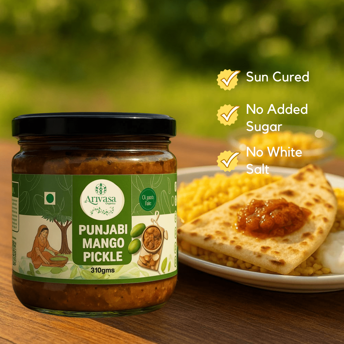PUNJABI MANGO PICKLE - My Store - 310 gm - 