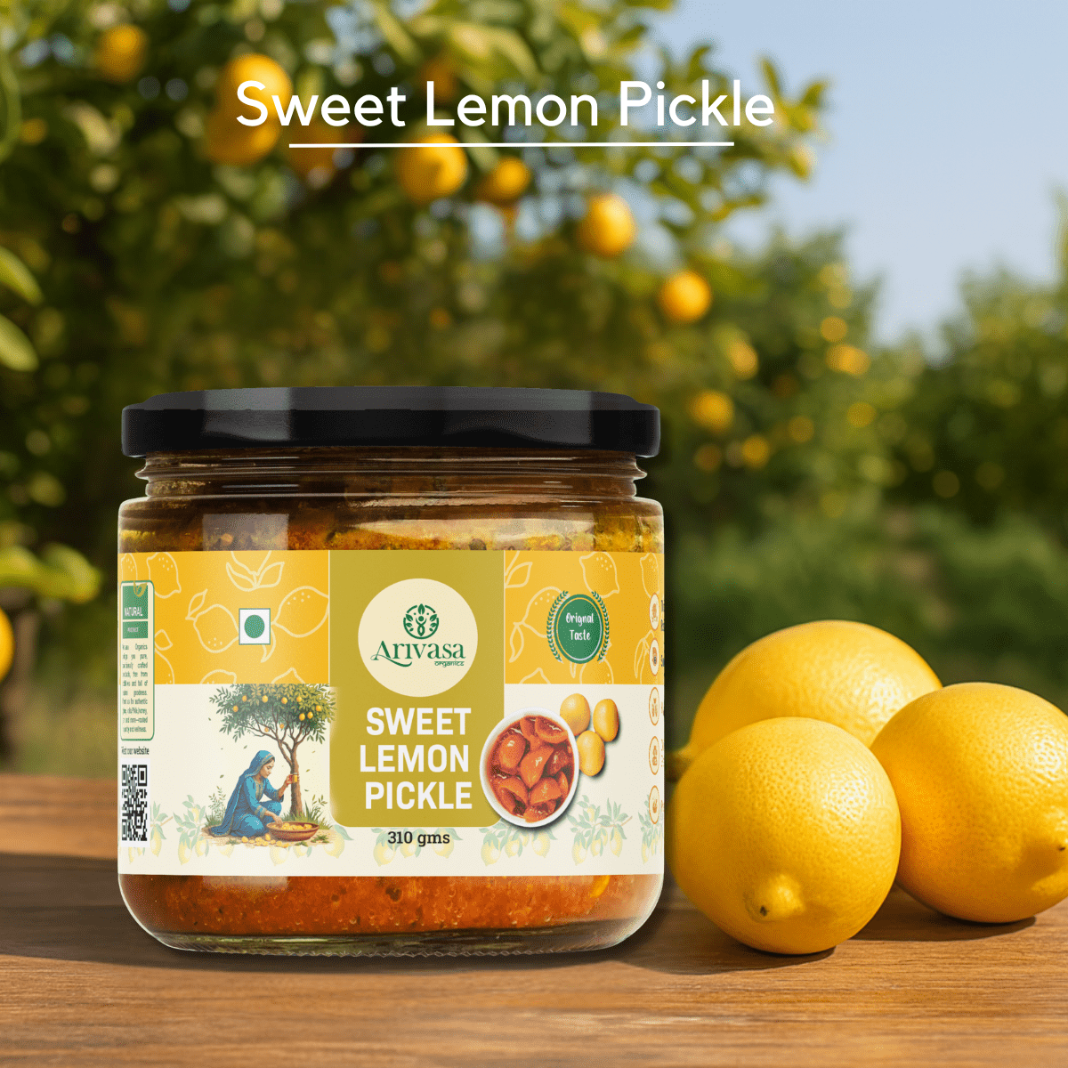 SWEET LEMON PICKLE - My Store - 310 gm - 
