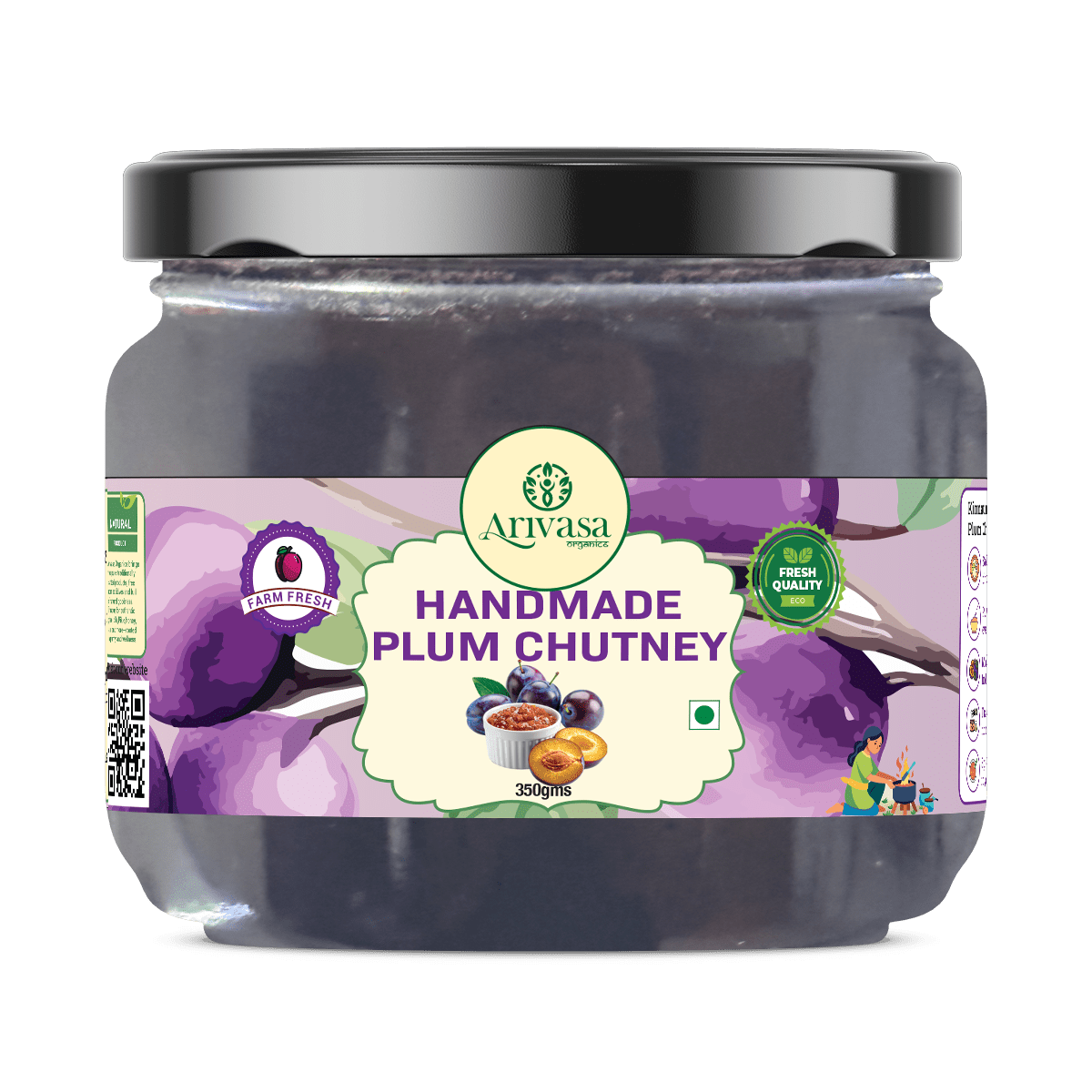HANDMADE PLUM CHUTNEY - My Store - 350 gms - 