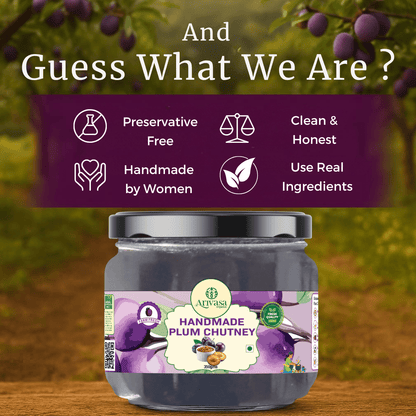 HANDMADE PLUM CHUTNEY - My Store - 350 gms - 