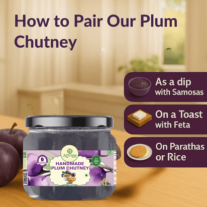 HANDMADE PLUM CHUTNEY - My Store - 350 gms - 