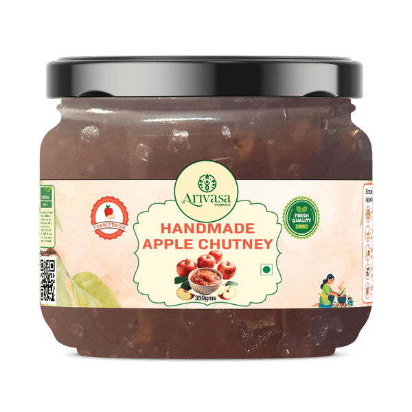 Handmade Apple Chutney | Fresh Himachali Apples, Women-Crafted – 350 gms