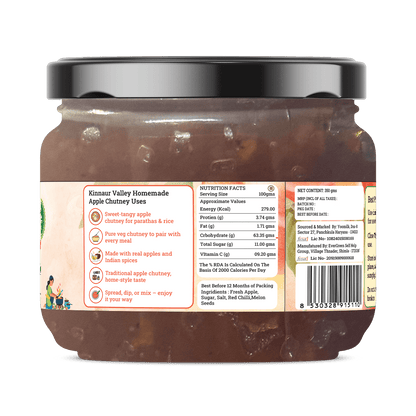 HANDMADE APPLE CHUTNEY - My Store - 350 gms - 