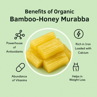 ORGANIC BAMBOO HONEY MURABBA - My Store - 500 gm - 