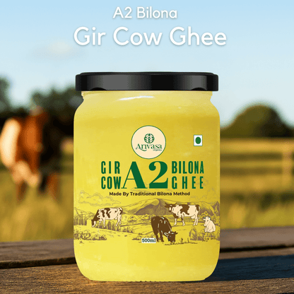 A2 BILONA COW GHEE <span>Fresh From Farms in Tamil Nadu | Bilona Churned | A2-Verified Milk from Desi Cows | 70+ Quality Checks</span> - My Store-Size--
