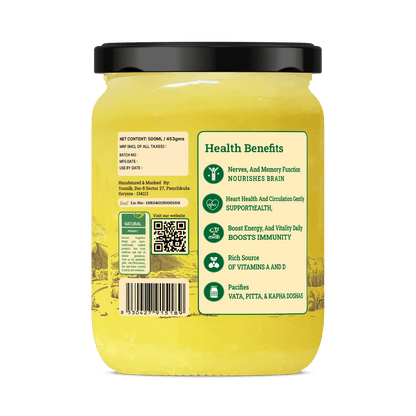 A2 BILONA COW GHEE <span>Fresh From Farms in Tamil Nadu | Bilona Churned | A2-Verified Milk from Desi Cows | 70+ Quality Checks</span> - My Store-Size--
