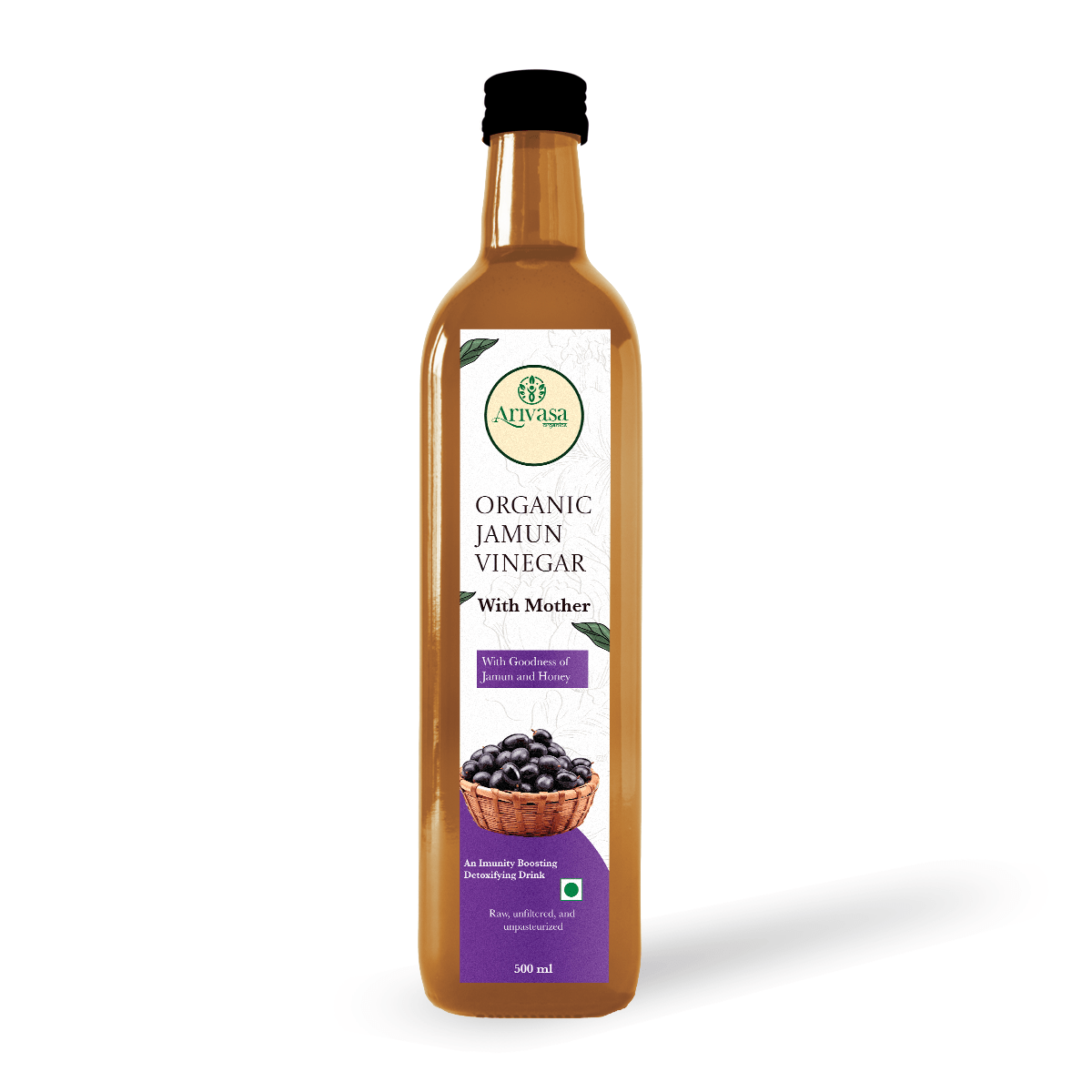 ORGANIC JAMUN CIDER VINEGAR - My Store - 500 ML - 
